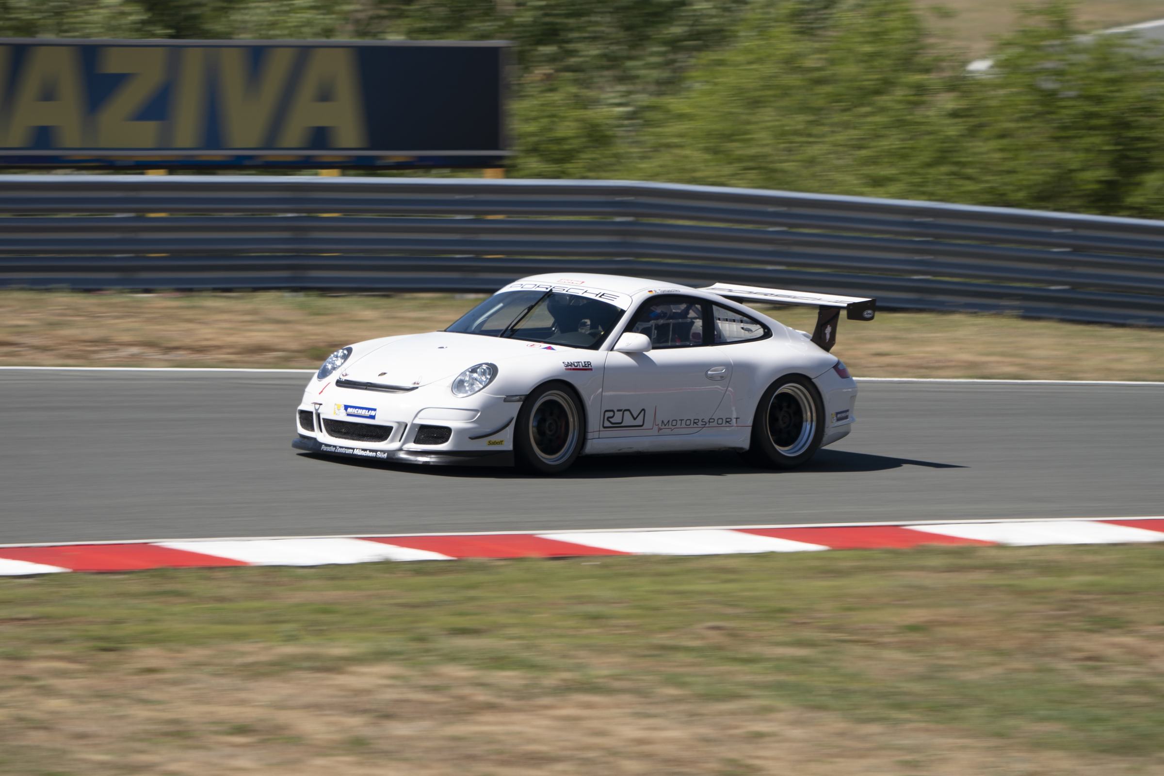 RTM-Motorsport 997 Cup im Renneinsatz auf der Rennstrecke